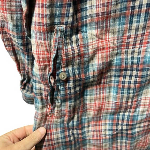 Toad&Co Lot/Bundle of Two Plaid Button-Up Mixo Tunics Multicolor Small - Picture 13 of 16